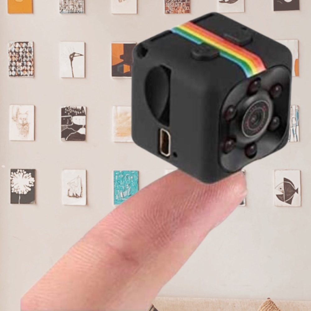Mini Camera 1080P HD Camera - Portable Small HD Nanny Cam with Night Vision and